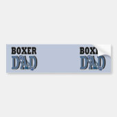 Boxer DAD Bumpersticker (Voorkant)