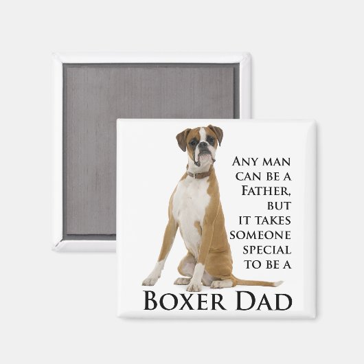 Boxer Dad Magnet (Voorkant / Achterkant)