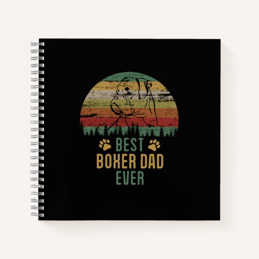 Boxer dad notitieboek (Voorkant)