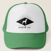 Boxer Dad Trucker Hat Pet (Voorkant)