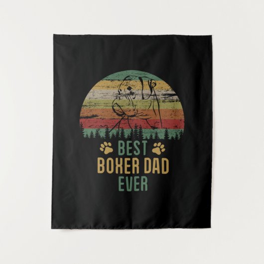 Boxer dad wandkleed (Voorkant)