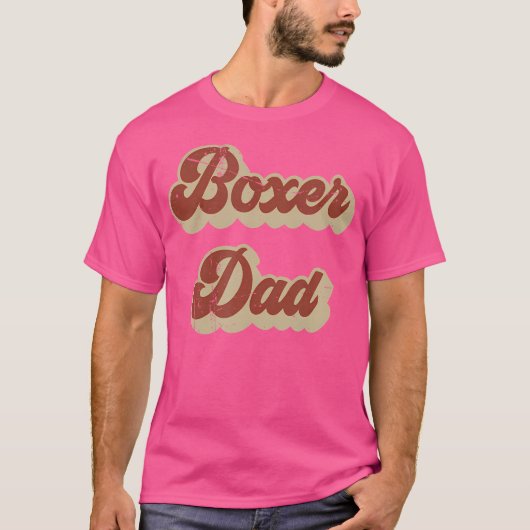 Boxer Daddy T-shirt (Voorkant)