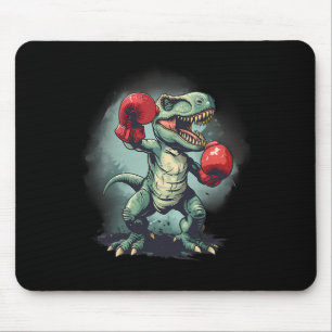 Boxer Dinosaur Boxing Dino Kickboksen T-rex Boksen Muismat