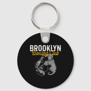 Boxer Distress Retro Brooklyn Boxing Club Vintag Sleutelhanger