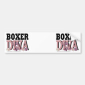 Boxer DIVA Bumpersticker (Voorkant)