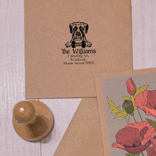 Boxer Dod, Return Address Rubberstempel
