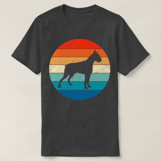 Boxer Dog 1 T-shirt (Design voorkant)