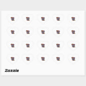 Boxer Dog 2 Hart Sticker (Vel)