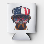 Boxer Dog 4 juli Blikjeskoeler (Voorkant)