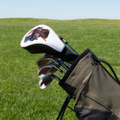 Boxer Dog 4 juli Golfheadcover (Insitu)