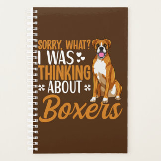 Boxer Dog Apparel Boxer Hondenliefhebber Planner