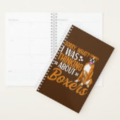 Boxer Dog Apparel Boxer Hondenliefhebber Planner (Display)