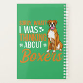 Boxer Dog Apparel Boxer Hondenliefhebber Planner (Achterkant)
