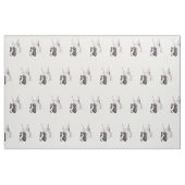 Boxer Dog Art Fabric Stof (Fat Quarter)