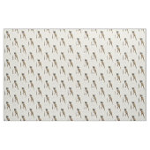 Boxer Dog Art Fabric Stof (Fat Quarter)
