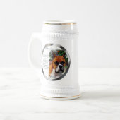 Boxer Dog Art Gifts Bierpul (Voorkant links)