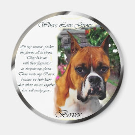 Boxer Dog Art Gifts Magneet