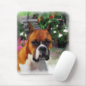 Boxer Dog Art Gifts Muismat (Met muis)