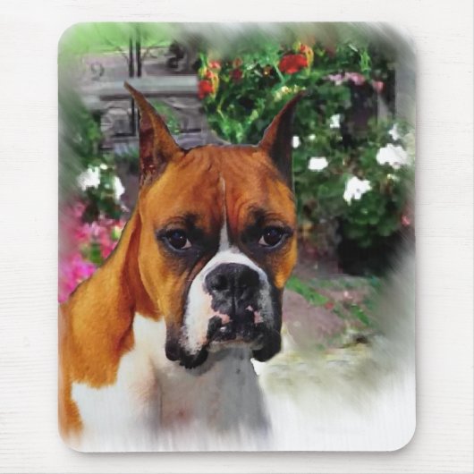 Boxer Dog Art Gifts Muismat (Voorkant)