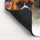 Boxer Dog Art Gifts Muismat (Hoek)