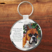 Boxer Dog Art Gifts Sleutelhanger (Voorkant)