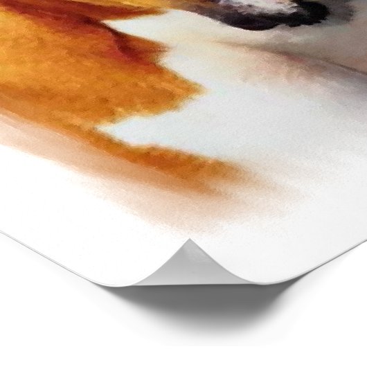 Boxer Dog Art Print (Hoek)