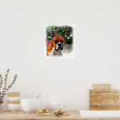 Boxer Dog Art Print (Keuken)