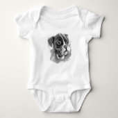 Boxer Dog Art Romper (Voorkant)