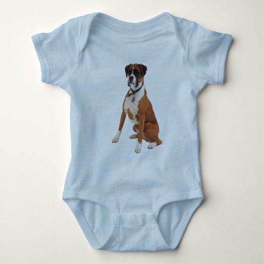 BOXER DOG Baby Creeper Onsie Romper (Voorkant)