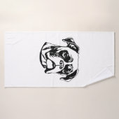 Boxer Dog Badhanddoek (Badhanddoek)