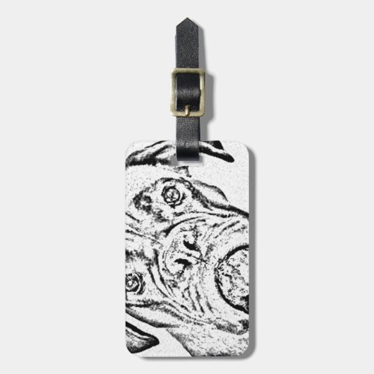 Boxer Dog Bagagelabel (Voorkant verticaal)