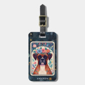 Boxer Dog Bagagelabel (Voorkant verticaal)