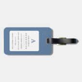 Boxer Dog Bagagelabel (Achterkant horizontaal)