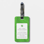 Boxer Dog Bagagelabels (Achterkant verticaal)