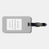 Boxer Dog Bagagelabels (Achterkant horizontaal)