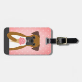 Boxer Dog Bagagelabels (Voorkant horizontaal)