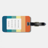 Boxer Dog Bagagelabels (Achterkant horizontaal)