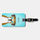 Boxer Dog Bagagelabels (Voorkant horizontaal)