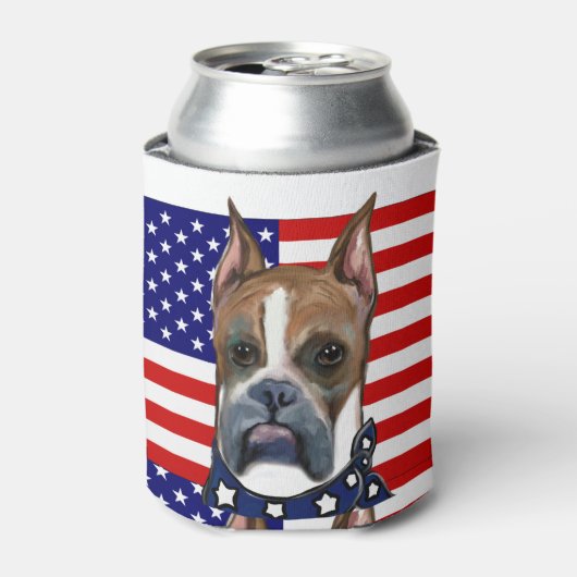 Boxer Dog Blikjeskoeler (Blikje Voorkant)