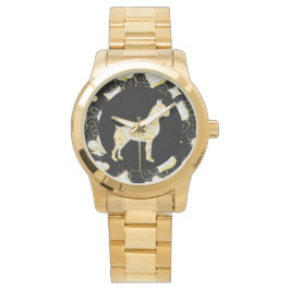 BOXER DOG BLING HORLOGE