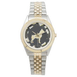 BOXER DOG BLING HORLOGE