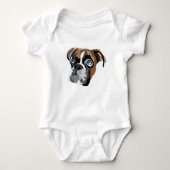 Boxer Dog Bodysuit (Voorkant)