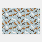 Boxer Dog Botten en poten Inpakpapier Vel (Voorkant)