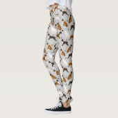 Boxer Dog Botten en poten Leggings (Links)