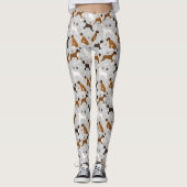Boxer Dog Botten en poten Leggings (Voorkant)