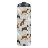 Boxer Dog Botten en poten Thermosbeker (Voorkant)