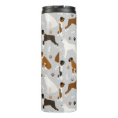 Boxer Dog Botten en poten Thermosbeker (Achterkant)