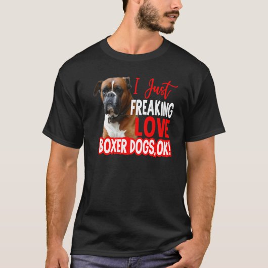 Boxer Dog Boxer Dog T-shirt (Voorkant)