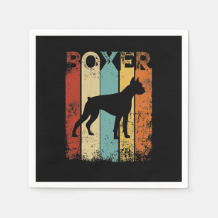 Boxer Dog Boxer Lover Gift Dog Pap Servet