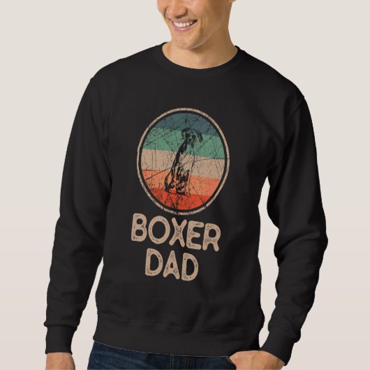 Boxer Dog Boxer Pa Trui (Voorkant)